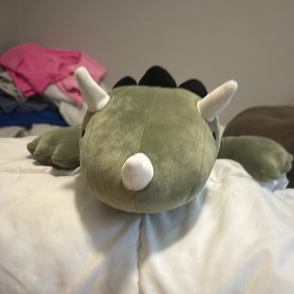 Pillowfort Green Dinosaur Plush